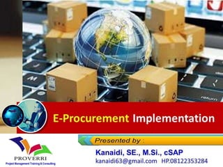 E-Procurement Implementation
 