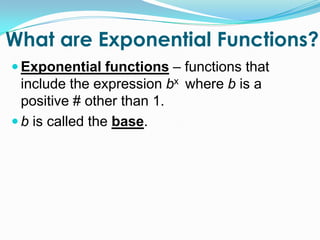 8.1 exponential growth | PPTX