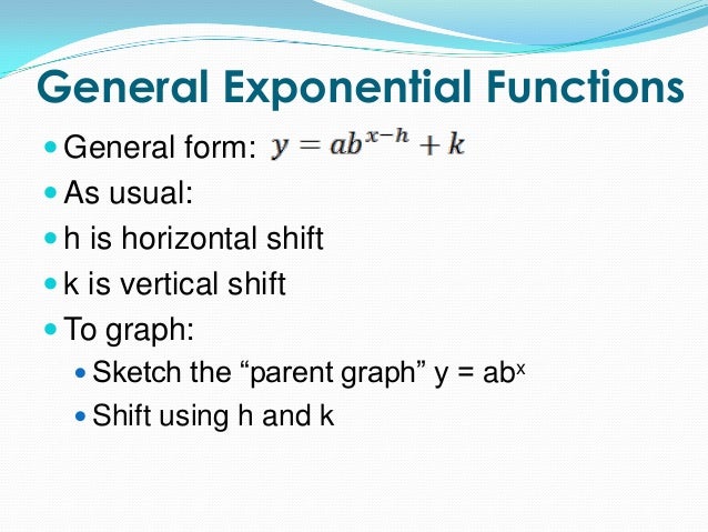8 1 exponential growth exponential function general form
