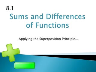 8.1




      Applying the Superposition Principle...
 
