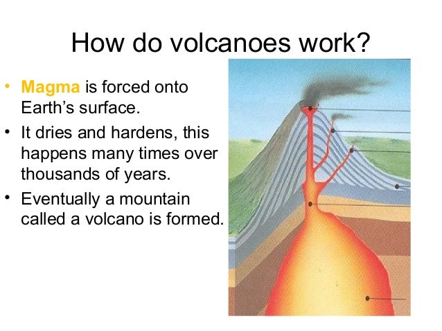8 2 how does a volcano form