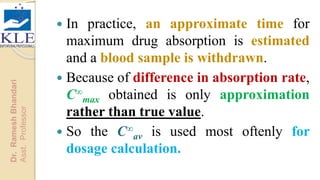 Determination of dose and dosing interval | PPTX