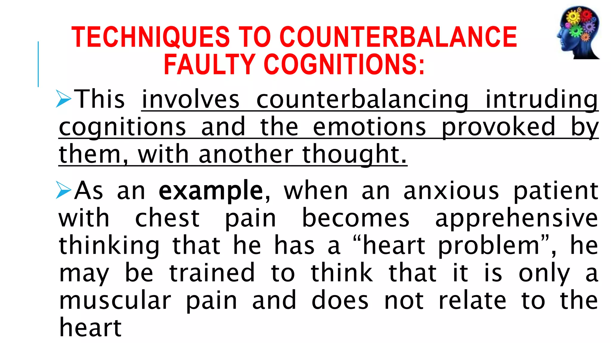 Cognitive Behavior Therapy | PPTX