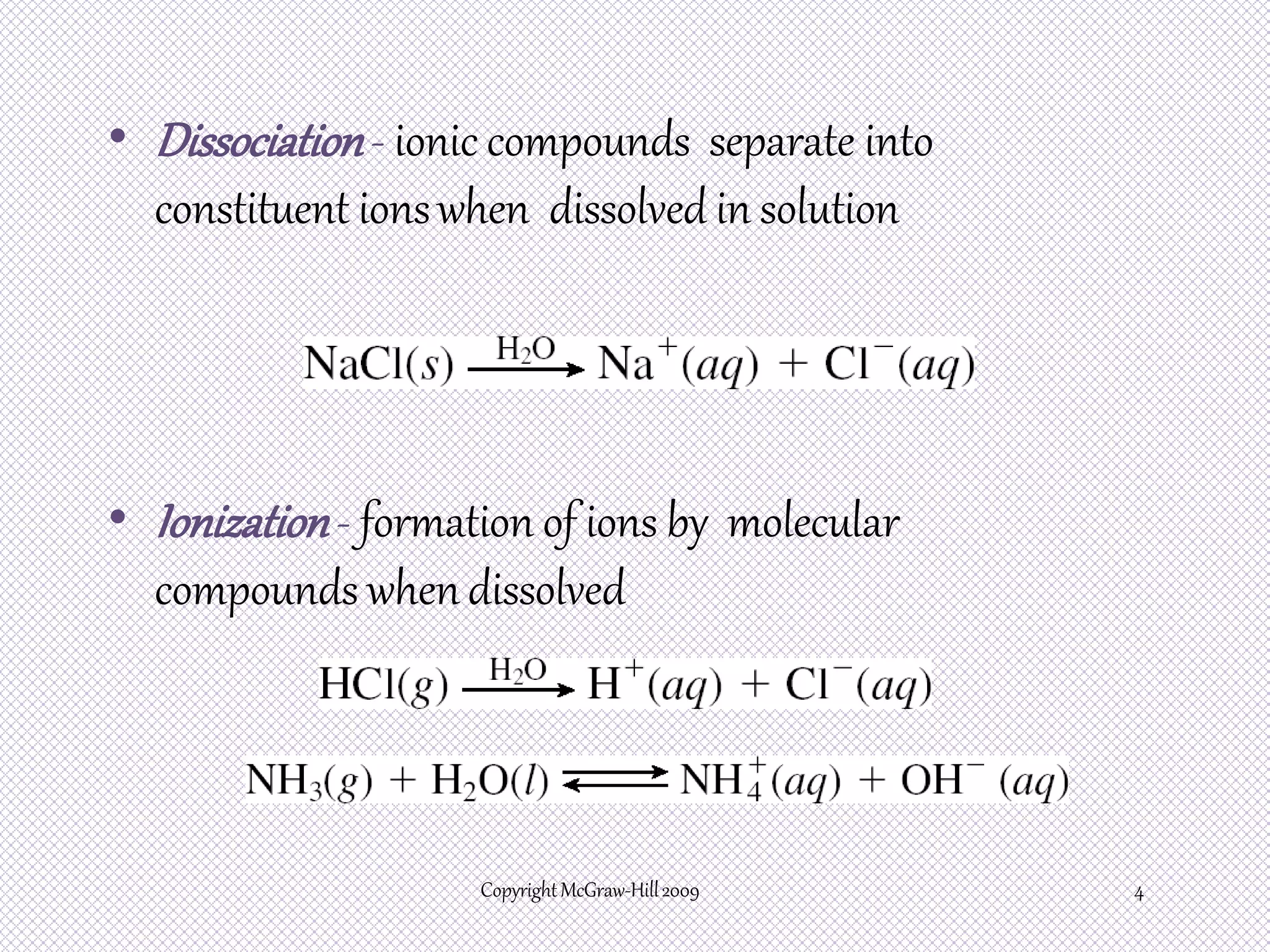 8.3 reactions in aqueous solutions | PPTX