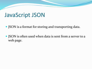 java script json | PPT