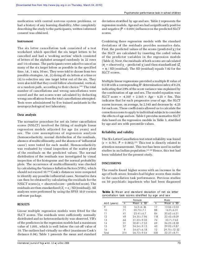 8 2008 normative data for the letter cancellation task in 8 2008 normative data for the letter cancellation task in