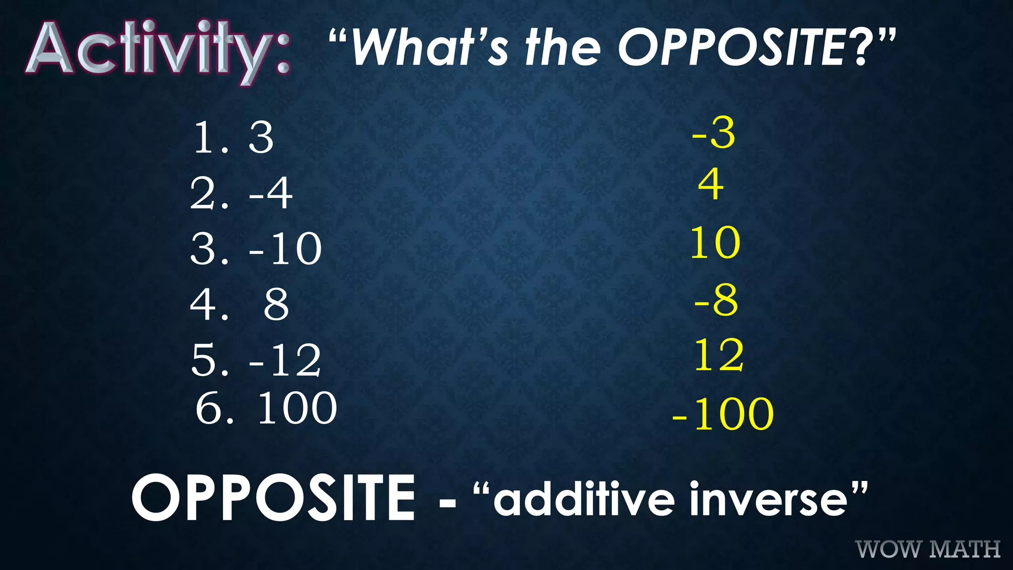Absolute Value of a Number | PDF