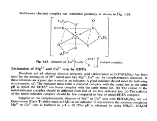 Chelates and chelate effect | PDF