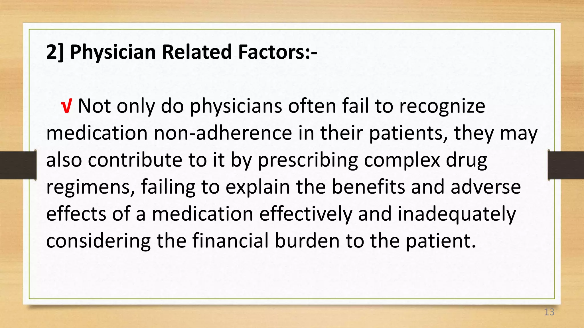 Medication Adherence