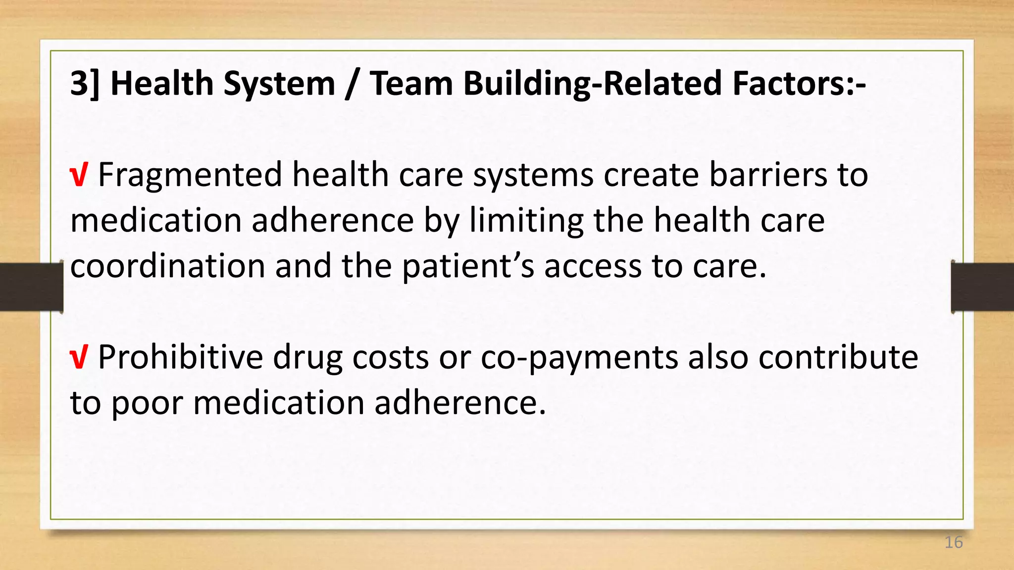 Medication Adherence