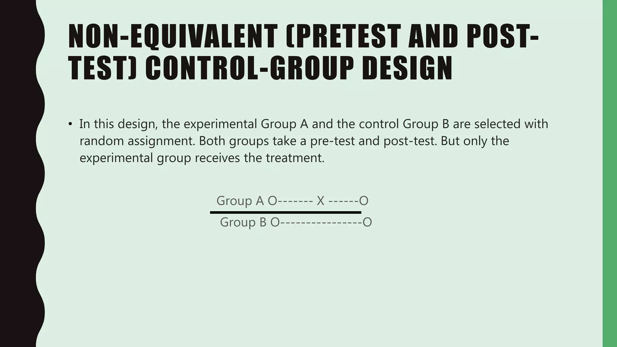 Non Randomised Control Trial | PPTX | Medical Health