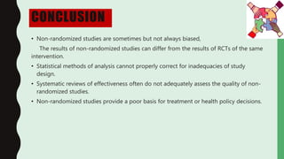 Non Randomised Control Trial | PPTX