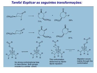 Tarefa! Explicar as seguintes transformações:
 