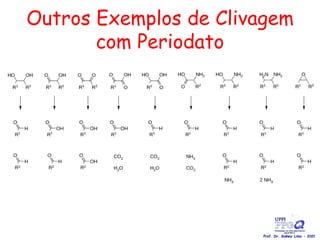 Outros Exemplos de Clivagem
com Periodato
Prof. Dr. Sidney Lima - 2021
 