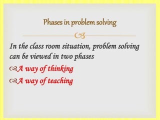 8. problem solving method | PDF