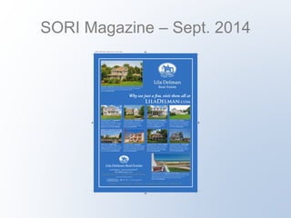 SORI Magazine – Sept. 2014
 