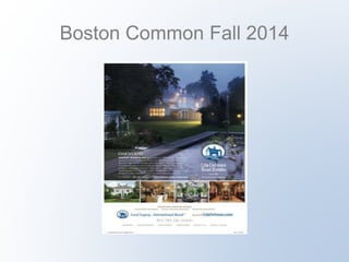 Boston Common Fall 2014
 