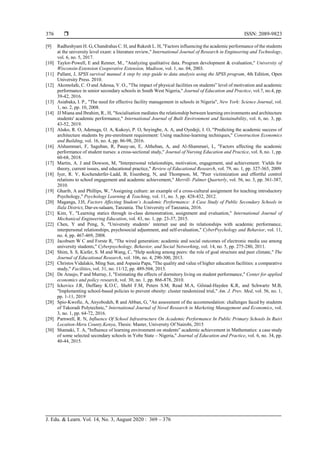 Factors influencing academic participation of undergraduate students | PDF