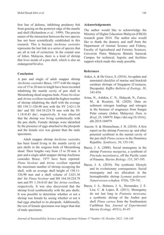 Symbiotically snapper shrimp Anchistus custoides Bruce, 1977 (Decapoda ...