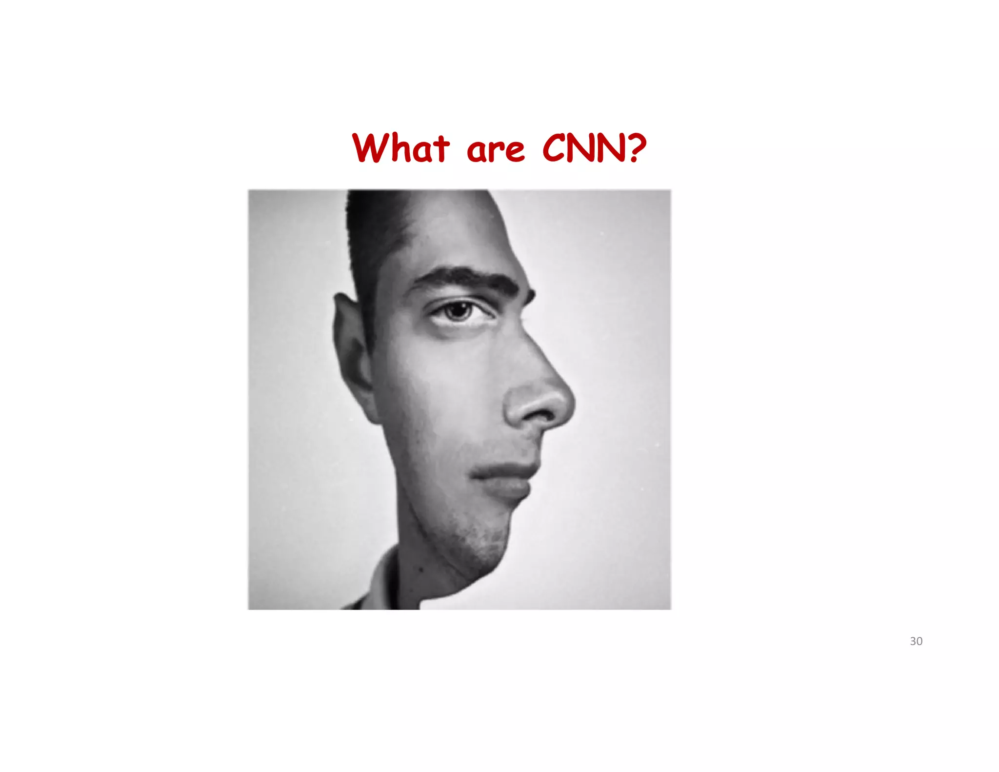 What are CNN?
30
 