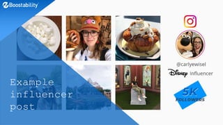 Example
influencer
post
 