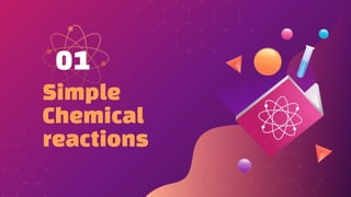 Simple
Chemical
reactions
01
 