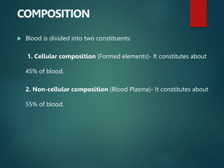 Composition & Functions of Blood.ppt