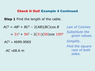8.5 Law of Sines; Law of Cosines 2.ppt