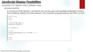 8.-Javascript-report powerpoint presentation | PPT
