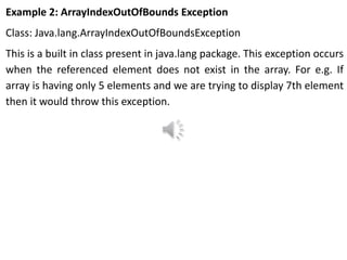 8.Exception handling latest(MB).ppt . | PPT