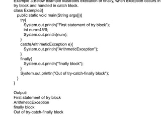 8.Exception handling latest(MB).ppt . | PPT