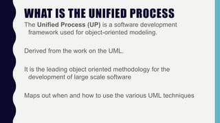 8.Unified Process Modelling.ppt of software engg | PPT