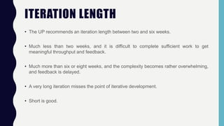 Short Iterations 8.Unified Process Modelling.ppt of software engg | PPT