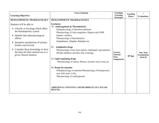 8. PHARMACOLOGY & THERAPETICS.pdf MBBS SYLLABUS | PDF