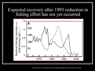 Declining Cod Graph 8.2 Decline of Atlantic Cod.A Case Study | PPT