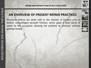repair , retrofitting and strengthening of concrete structures | PDF