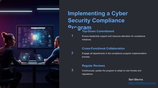 A Guide to Cyber Security Compliance with detail | PPTX
