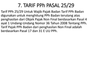 8. Perhitungan PPh pasal 25.pptx dan di dalam bentuk file dokumen atau ...