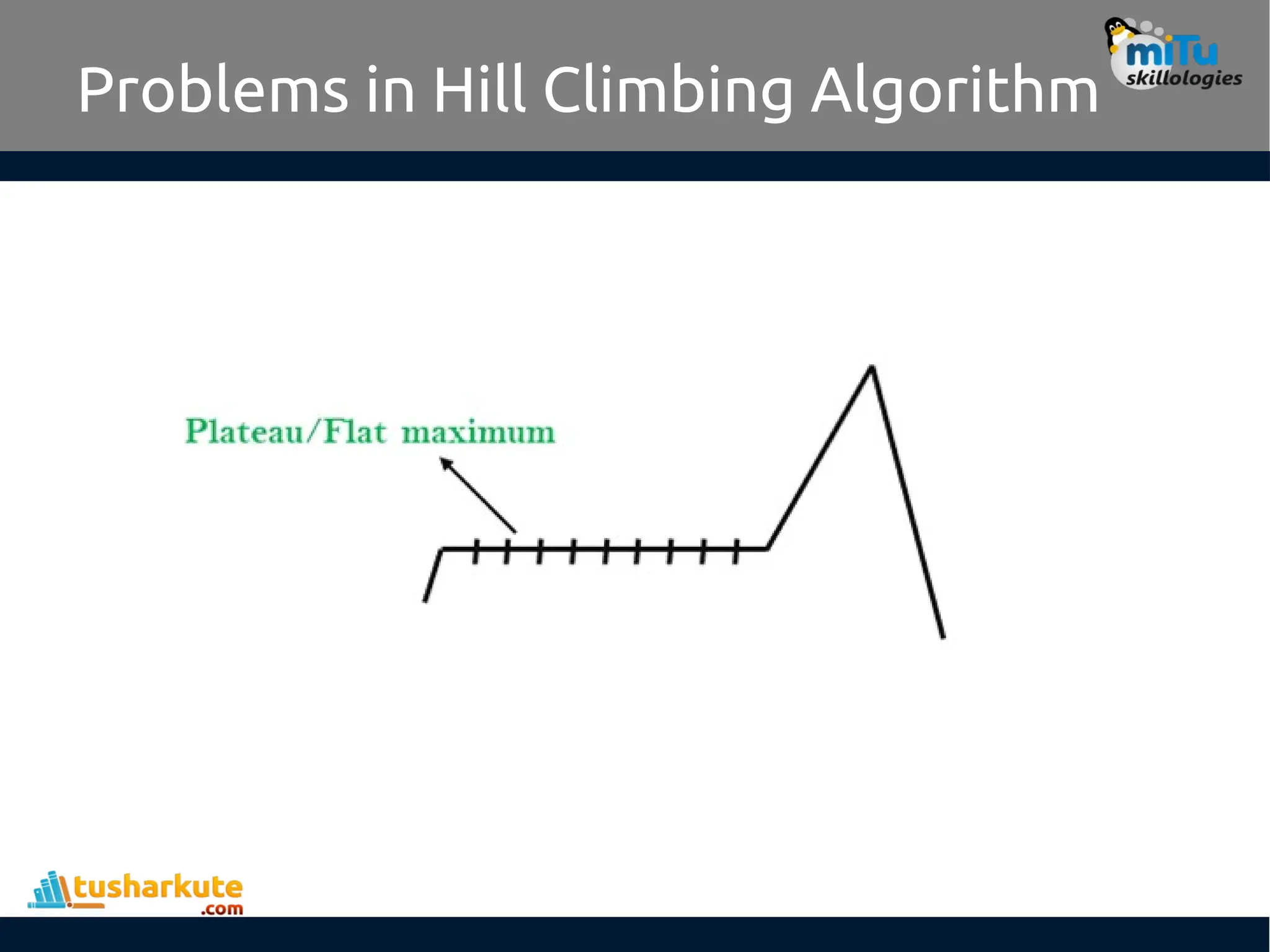 Problems in Hill Climbing Algorithm
 