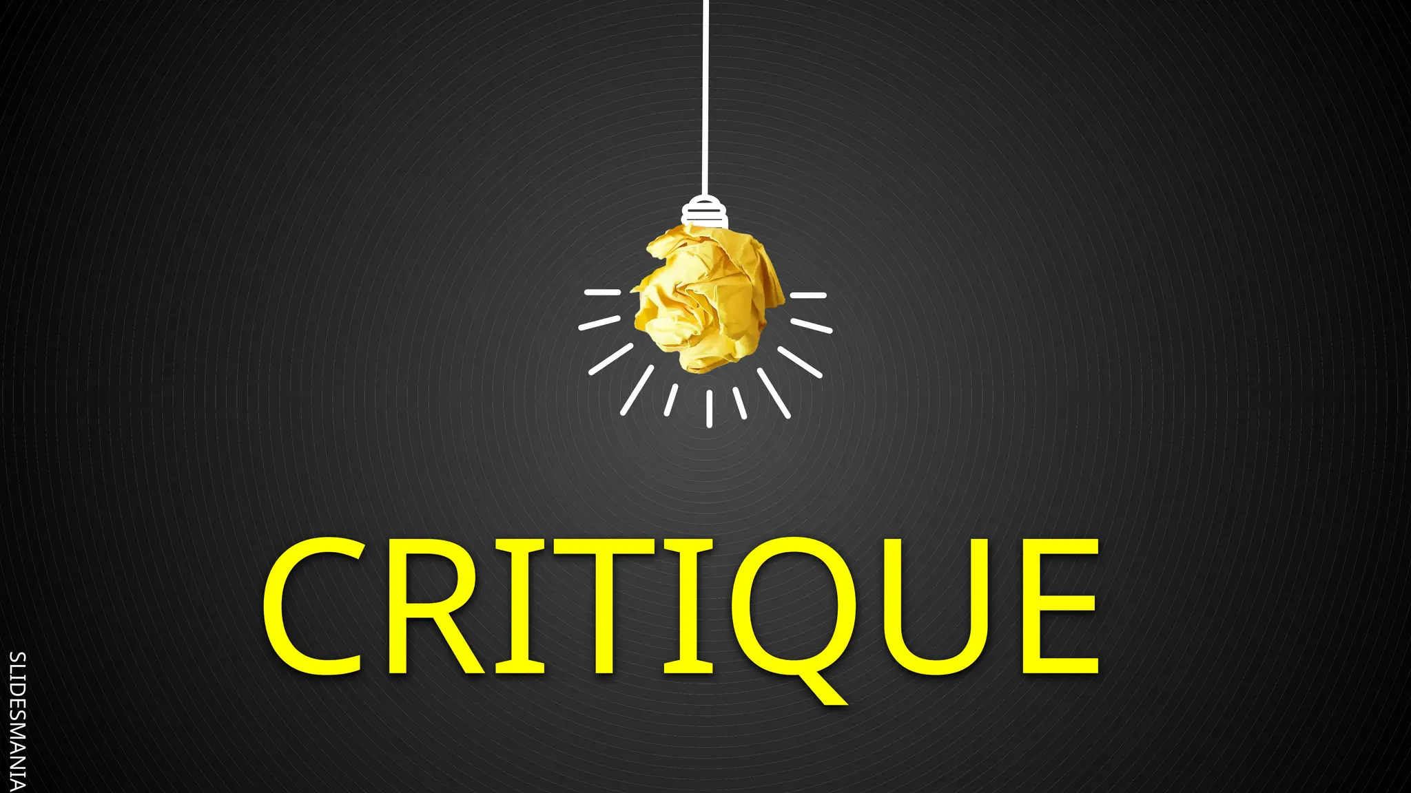 SLIDESMANIA.
CRITIQUE
 