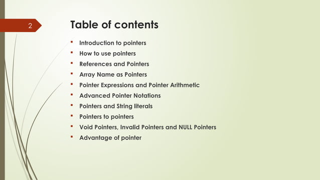 Introduction to pointers in c plus plus . | PPT