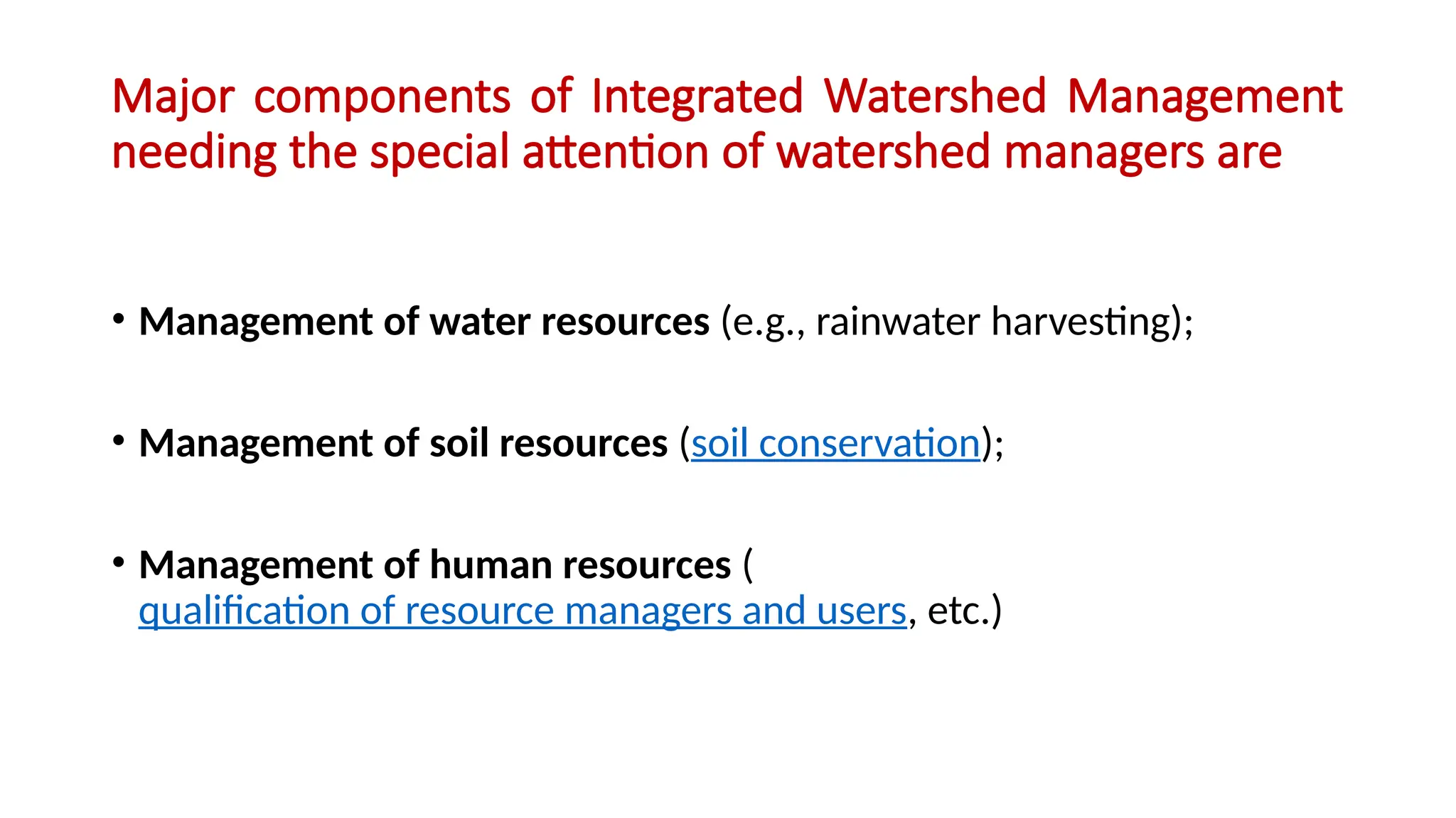 8 Unit Iii Integrated Watershed Management Pptx