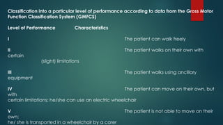 8. Cerebral Palsy power point presentation | PPTX