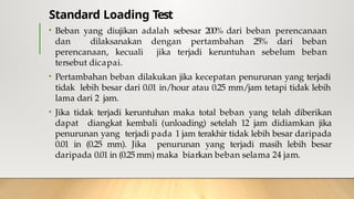 MATERI KULIAH LOADING TES PADA MATA KULIAH METODE PELAKSANAAN ...