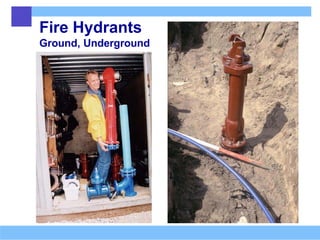 Fire Hydrants
Ground, Underground
 