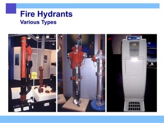 Fire Hydrants
Various Types
 