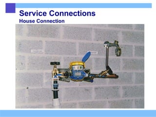 Service Connections
House Connection
 