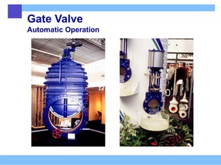 Gate Valve
Automatic Operation
 