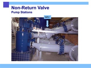 Non-Return Valve
Pump Stations
NRV
 
