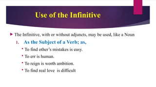 Human Infinitive 8. Chapter 8 GERUND.pptx a university student of master program in ...